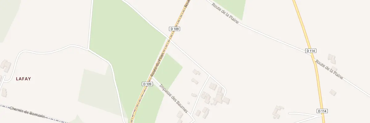 Plan du 110 Imp des Morands à Bren