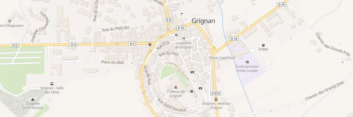 Plan du 5192 Le Village à Grignan