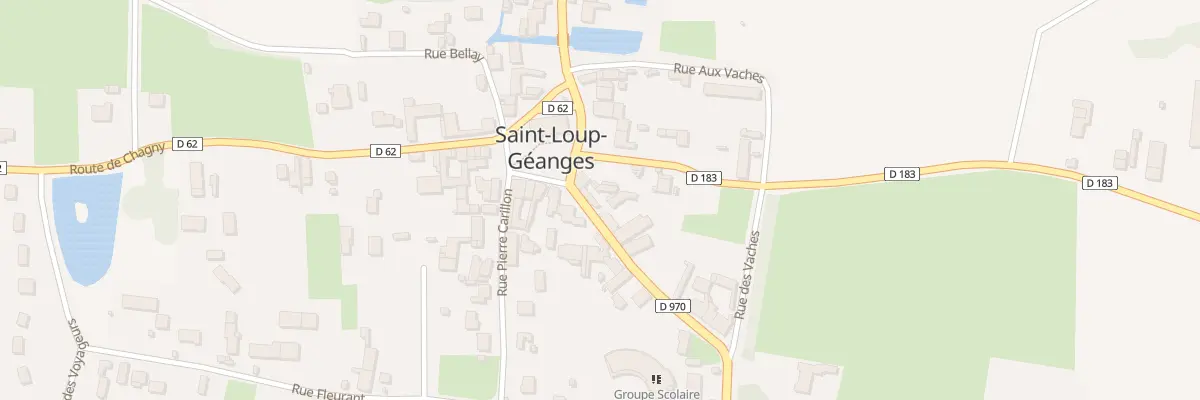 Plan du 1 Rue Jean-Baptiste Cautin à Saint-Loup-Géanges