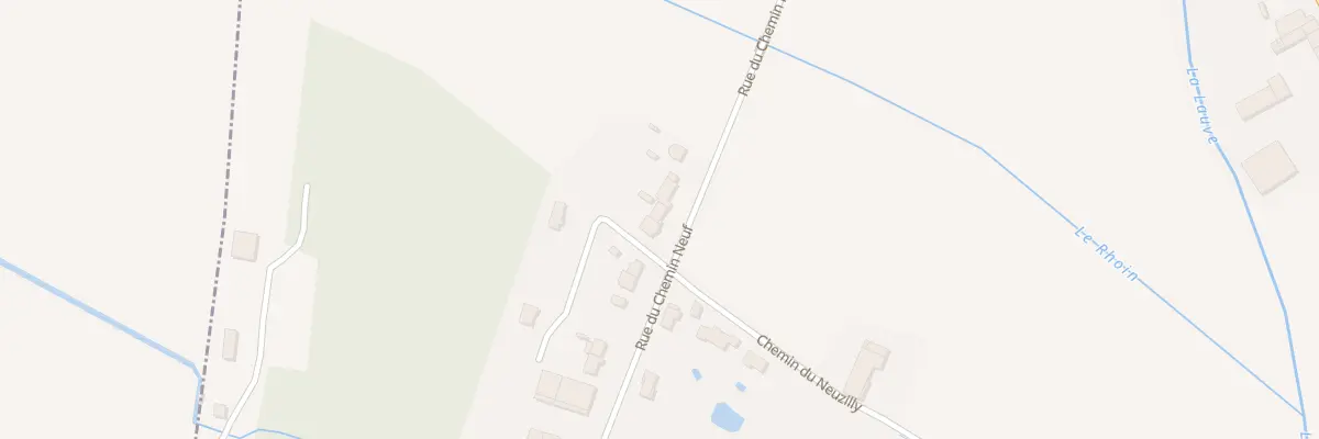 Plan du 12 Rue du Chemin Neuf à Ruffey-lès-Beaune