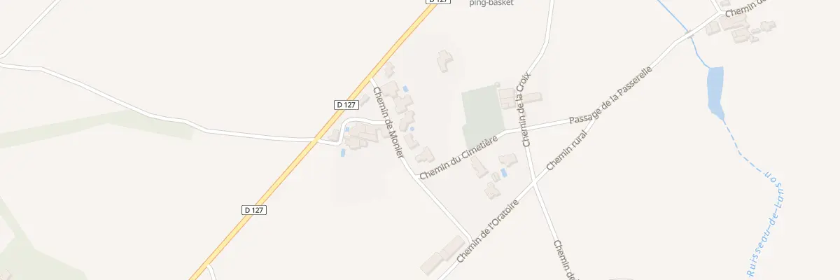 Plan du 75 Chem de Monier à Portes-en-Valdaine