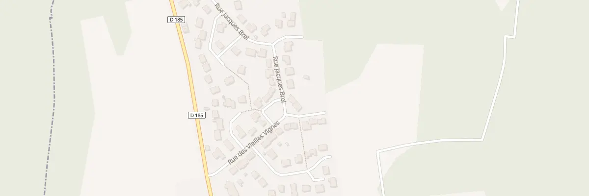 Plan du 29 Rue Jacques Brel à Valcourt
