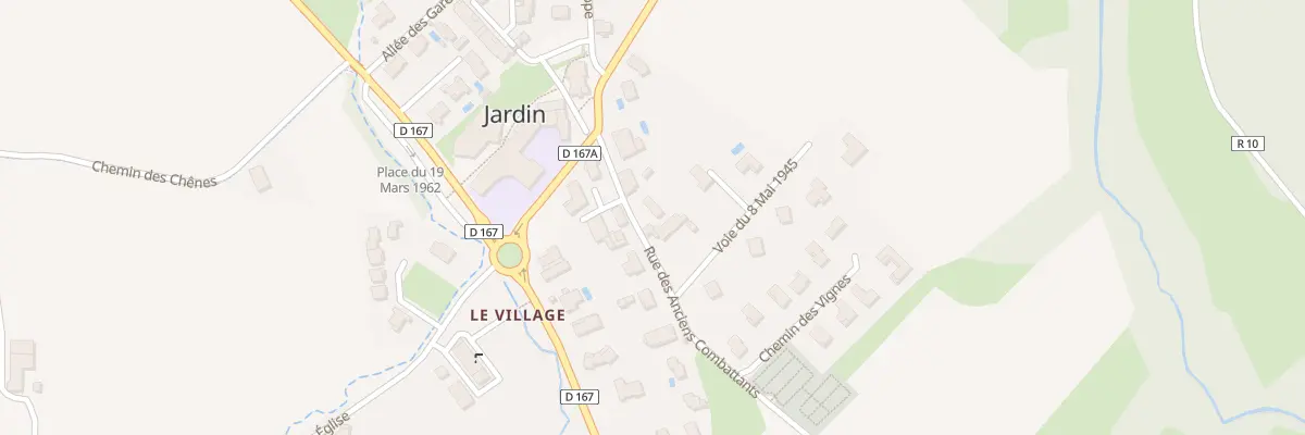 Plan du 5091 Rue des Anciens Combattants à Jardin