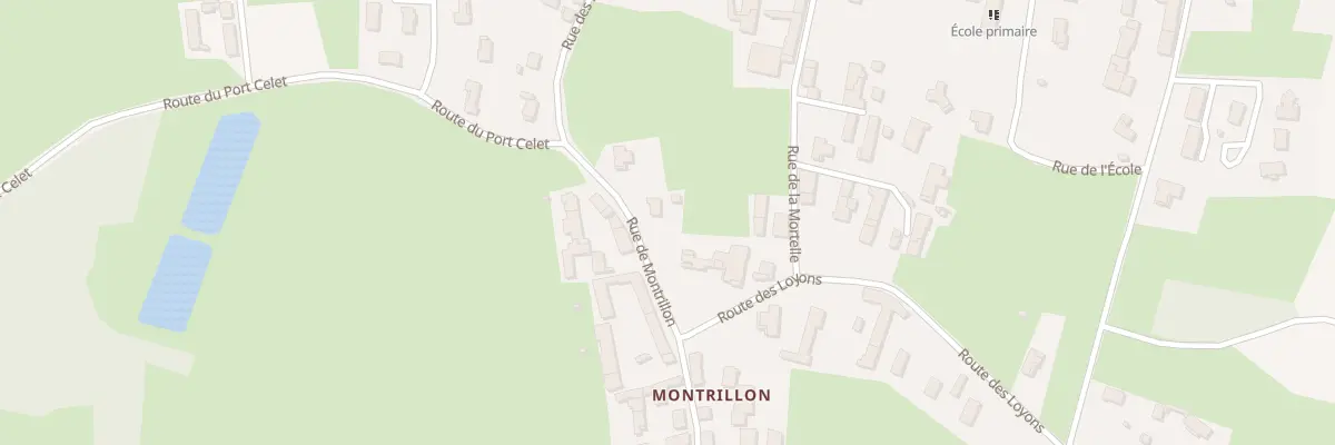 Plan du 53 Rue de Montrillon à Boz
