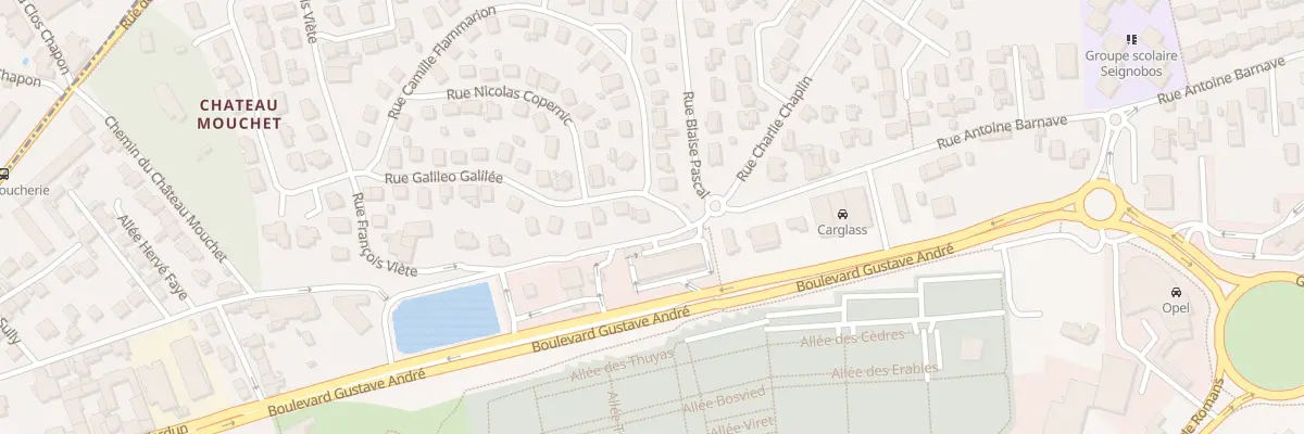 Plan du 26 Rue Galilee à Valence