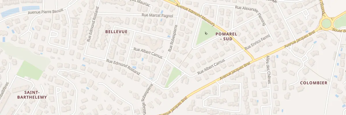 Plan du 7 Rue Robespierre à Bourg-lès-Valence