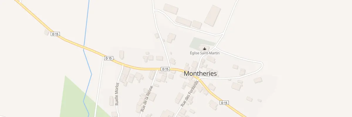 Plan du 1 Che de Morin à Montheries