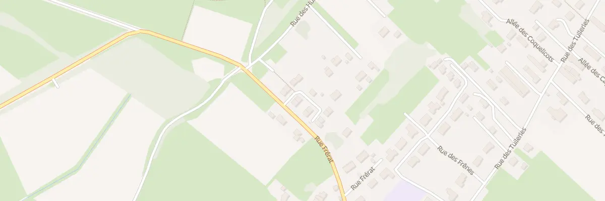 Plan du 4 All des Aubépines à Châtenoy-en-Bresse