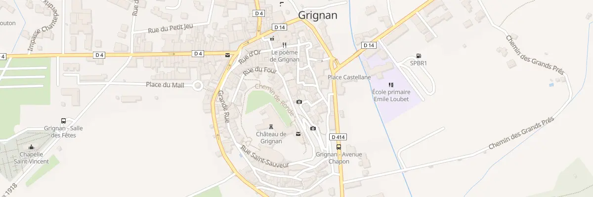 Plan du 5117 Rue de la Planette à Grignan