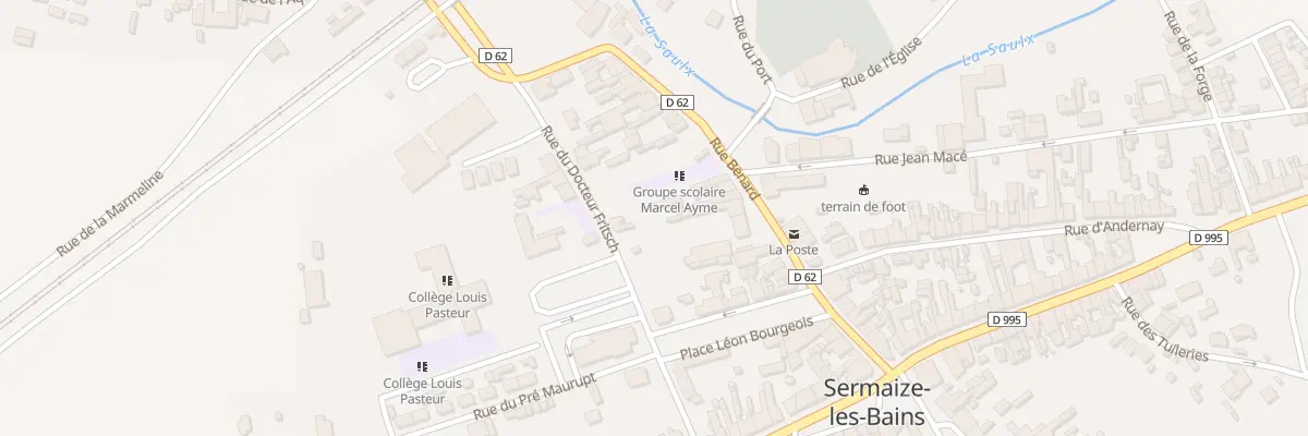 Plan du 8 Rue du Docteur Fritsch à Sermaize-les-Bains