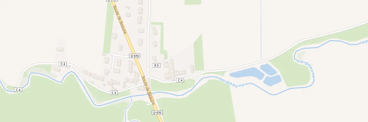 Plan du 5 Rue de la Dheune à Saint-Loup-Géanges