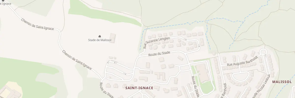 Plan du 1 Rue Suzanne Lenglen à Vienne