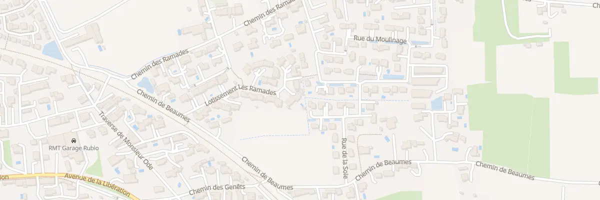 Plan du 5031 Che de Beaumes à Jonquières