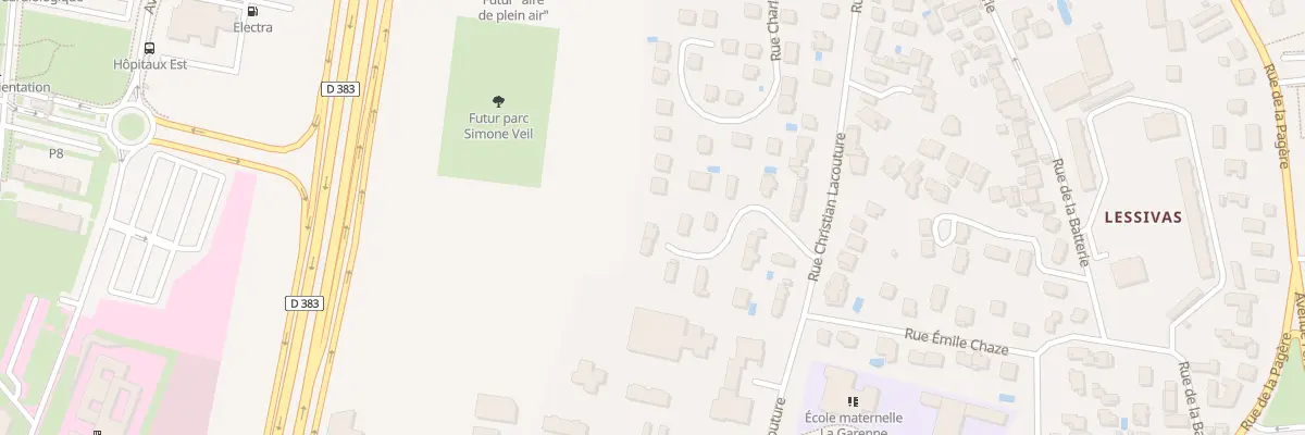 Plan du 14 Rue du Vallon à Bron