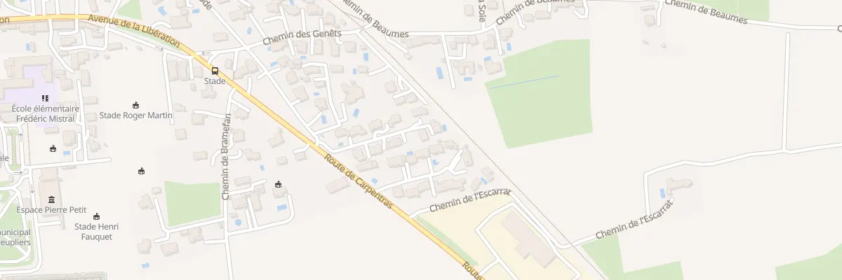 Plan du 7 Lot Res St Marc à Jonquières