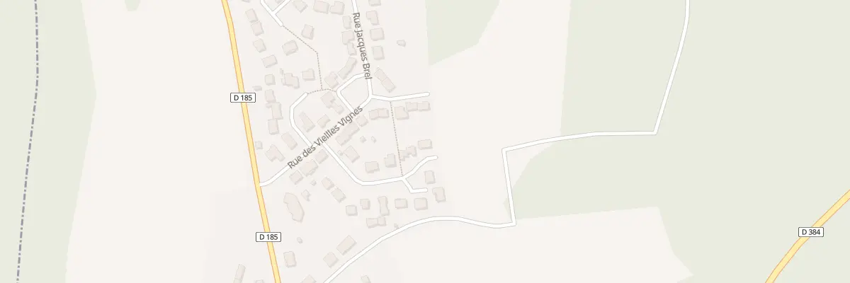 Plan du 19 Rue Georges Brassens à Valcourt