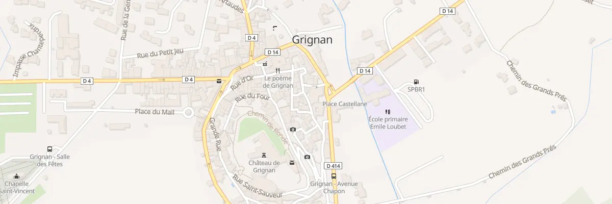 Plan du 5132 Le Village à Grignan