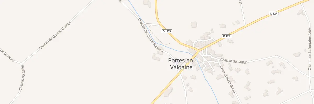 Plan du 5081 Grande Grange à Portes-en-Valdaine