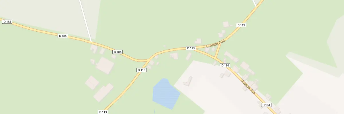 Plan du 6B Grande Rue à Bailly-aux-Forges