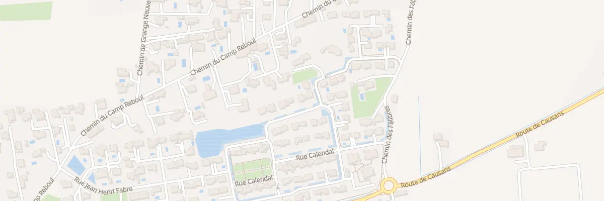 Plan du 14 Rue Mireille à Jonquières