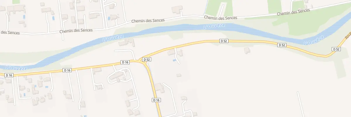 Plan du 1 Rte de Sarrians à Bédarrides