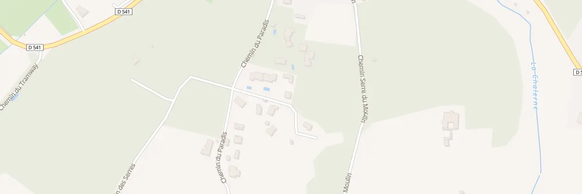 Plan du 240 Che du Paradis à Grignan