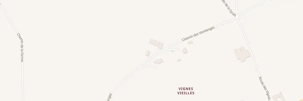 Plan du 1130 Che des Vendanges à Beaumont-Monteux
