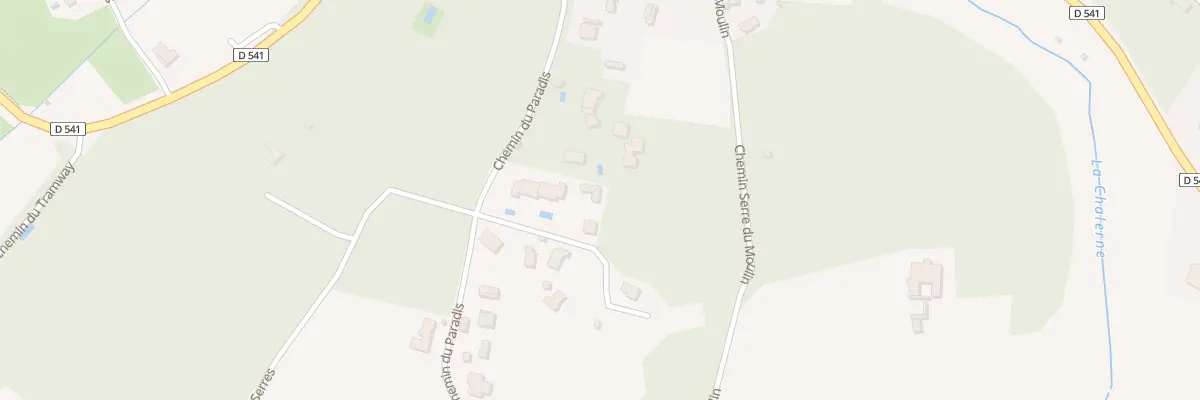 Plan du 240 Che du Paradis à Grignan
