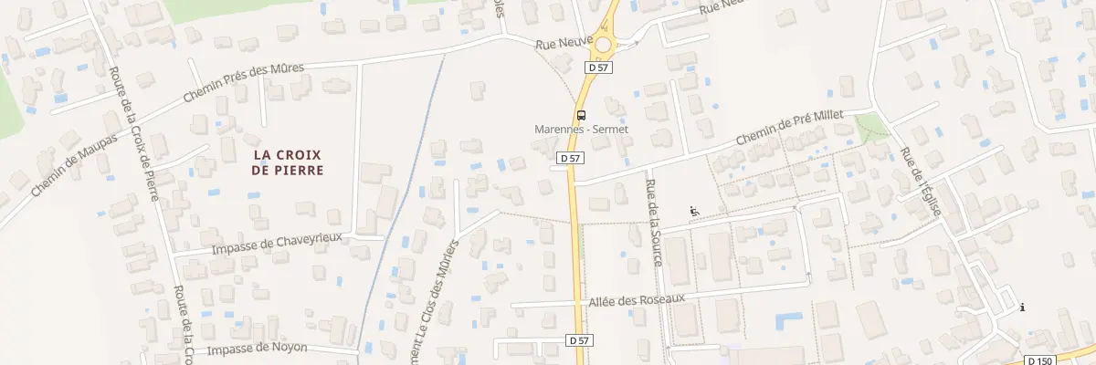 Plan de Perroliere à Marennes