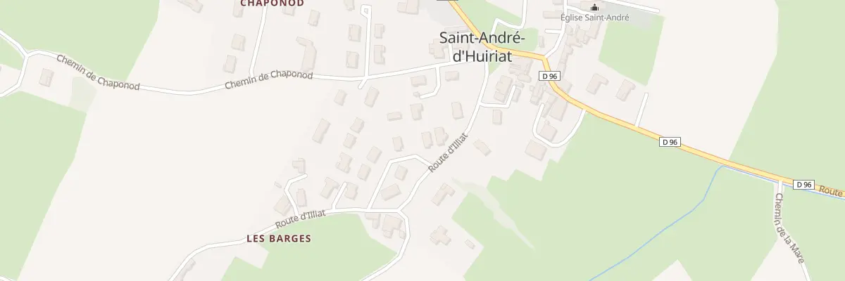 Plan du 5 Lot les Tilleuls à Saint-André-d’Huiriat