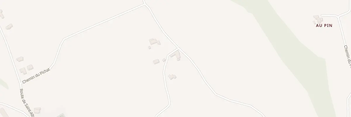 Plan du 63 Che du Pichat à La Chapelle-de-Surieu