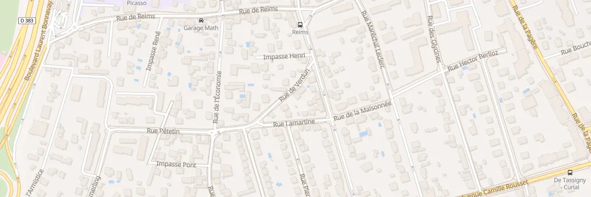 Plan du 60 Rue de Verdun à Bron