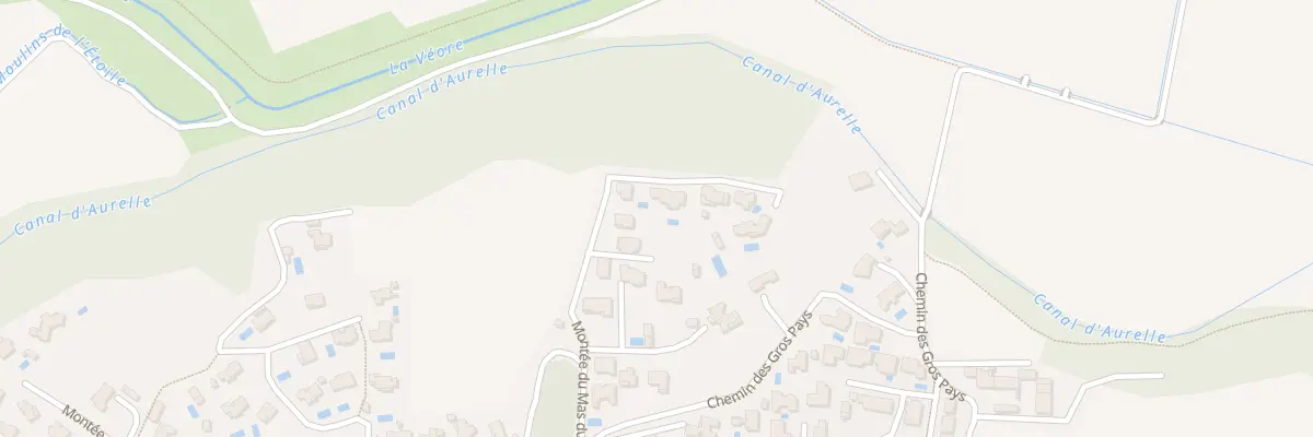 Plan du 22 Montée du Mas du Castellet à Beauvallon