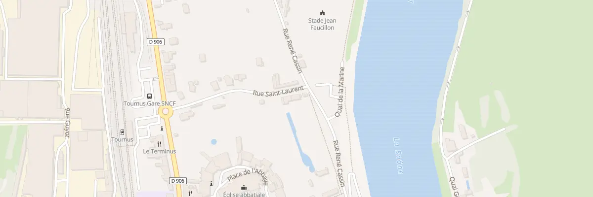 Plan du 28 Quai du Nord à Tournus