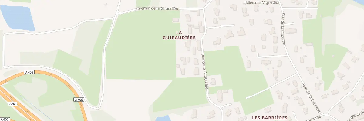 Plan du 344B Rue de la Giraudiere à Saint-André-de-Bâgé