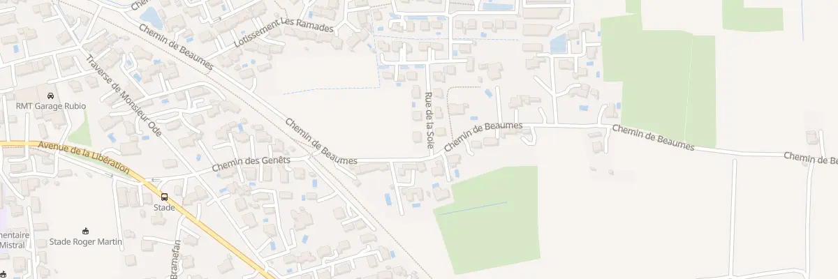 Plan du 26 Rue de la Soie à Jonquières