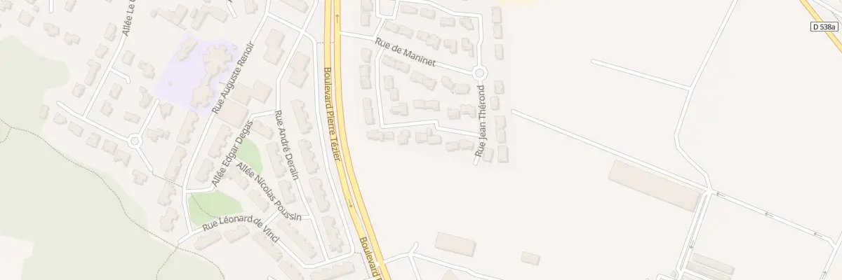 Plan du 18 Rue Jean Thérond à Valence