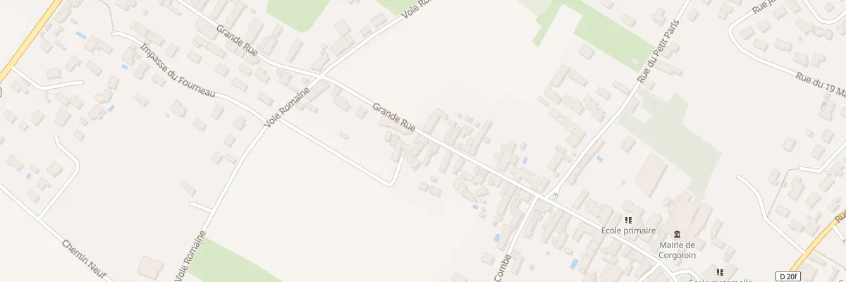 Plan du 53 Gr Grande Rue à Corgoloin