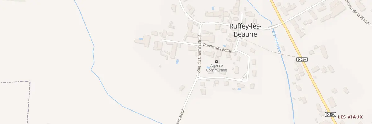 Plan du 4 Rue du Chemin Neuf à Ruffey-lès-Beaune