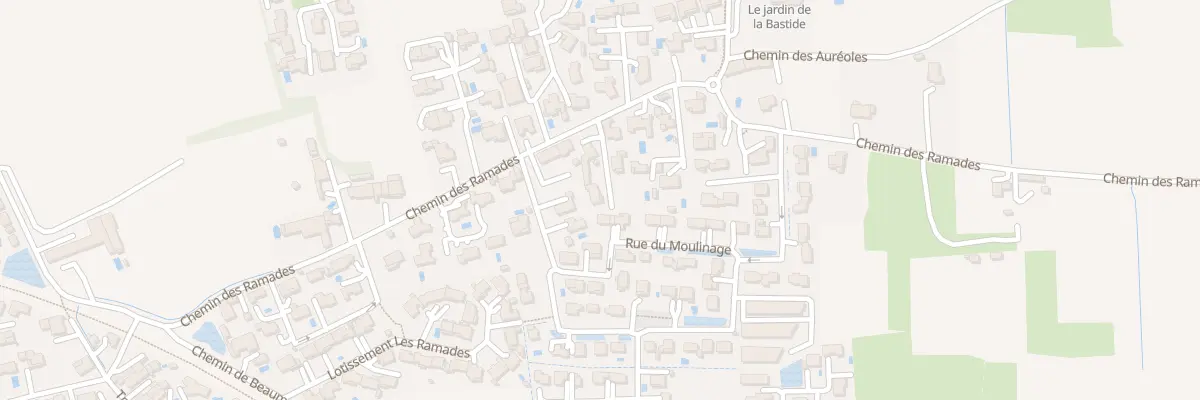 Plan du 406C Che des Ramades à Jonquières