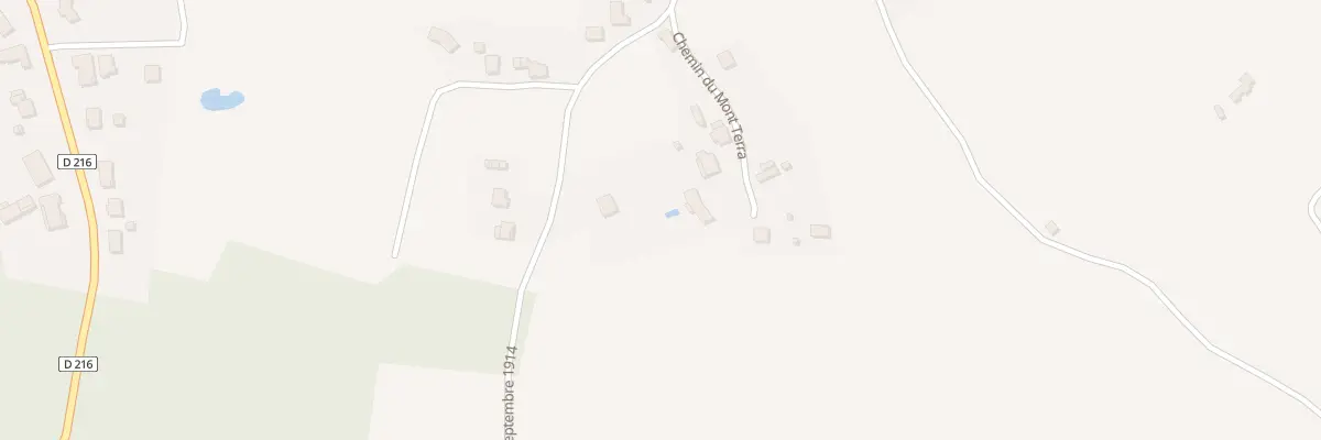 Plan du 10 Che du Mont Terra à Sermaize-les-Bains
