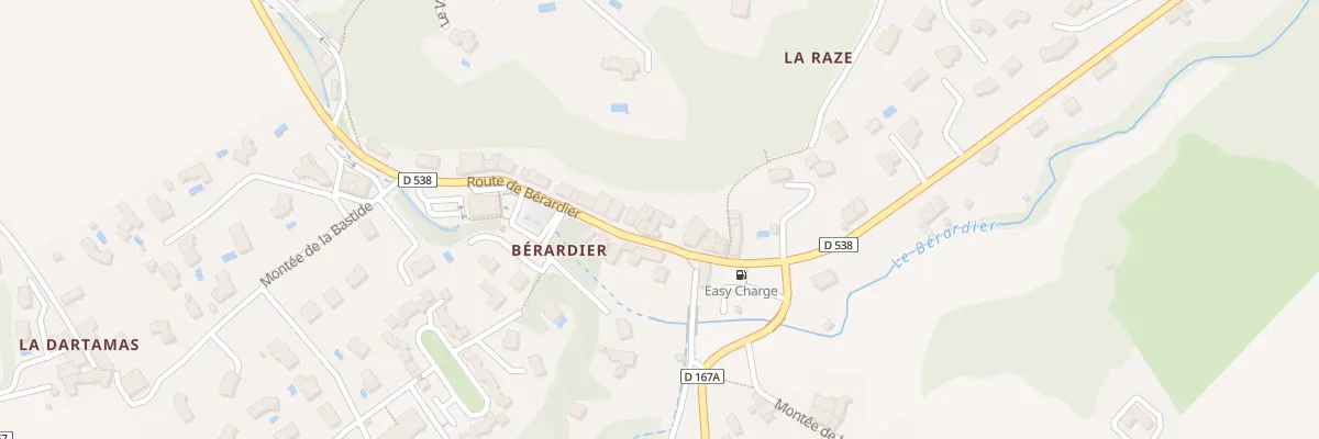 Plan du 5047 Rte de Bérardier à Jardin