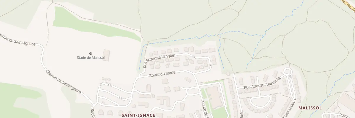 Plan du 21 Rue Suzanne Lenglen à Vienne