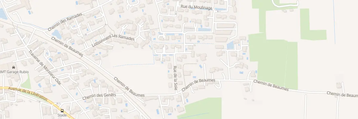 Plan du 37 Rue de la Soie à Jonquières