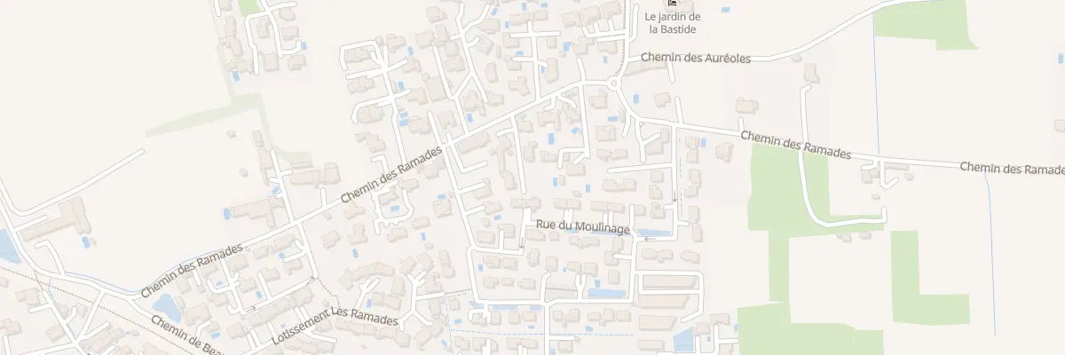 Plan du 406 Che des Ramades à Jonquières