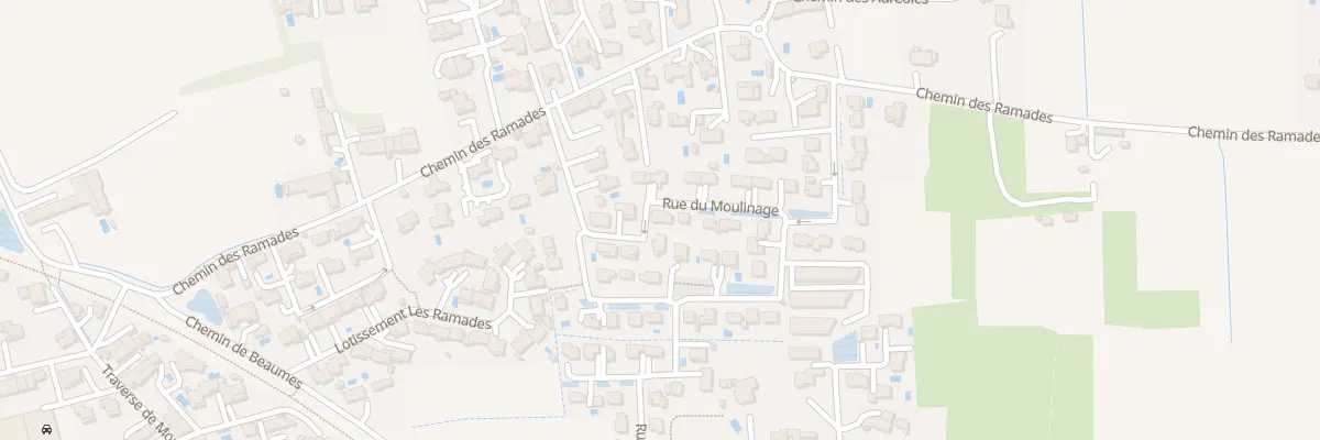 Plan du 7 Rue Moulinage à Jonquières