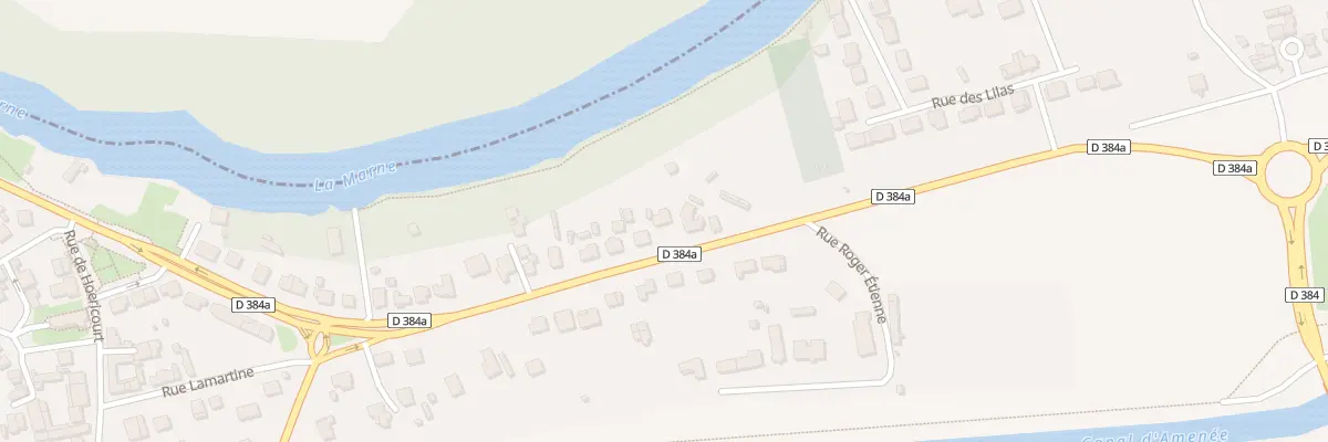 Plan du 4 Av du Piemont à Valcourt