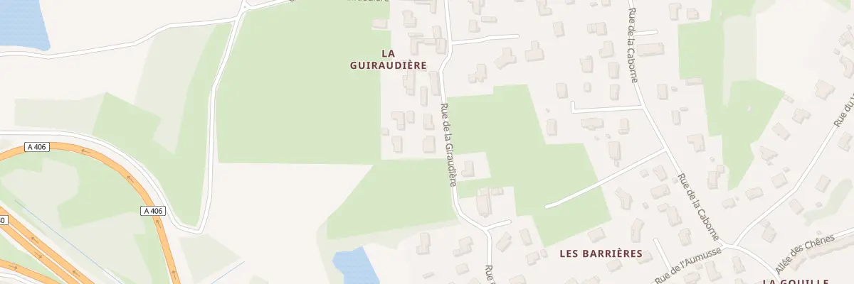 Plan du 404 Rue de la Giraudiere à Saint-André-de-Bâgé