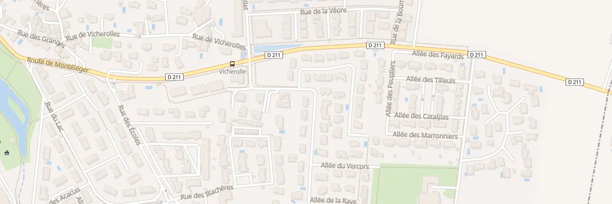 Plan du 2 Rue des Grands Horizons à Beauvallon