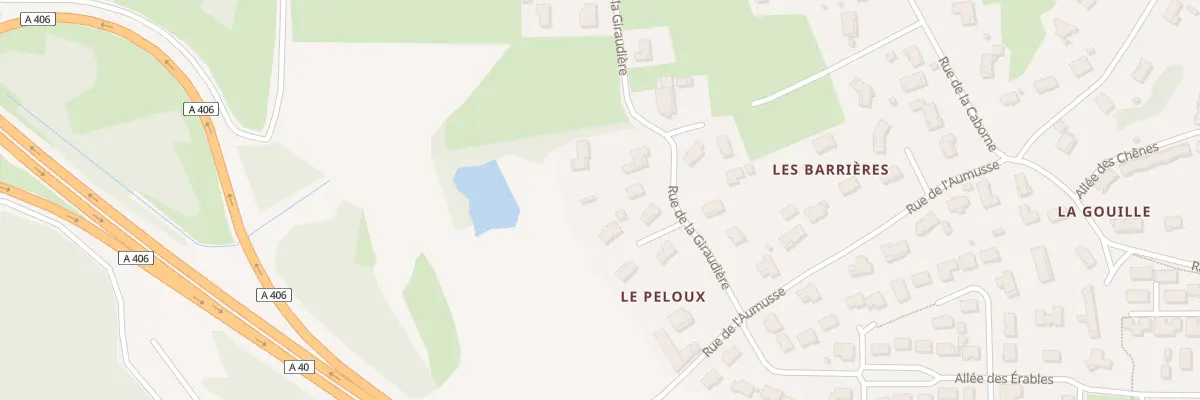 Plan du 552 Rue de la Giraudiere à Saint-André-de-Bâgé